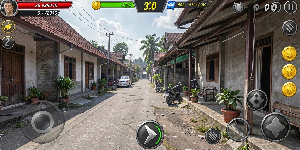 Tampilan antarmuka yang intuitif dan menarik.