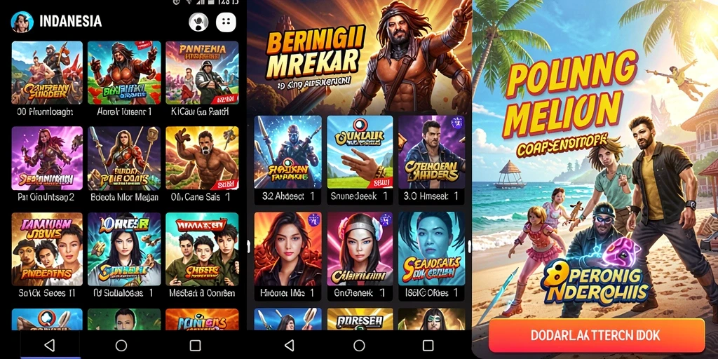 Tangkapan layar ini menunjukkan aksi seru di ASG55.