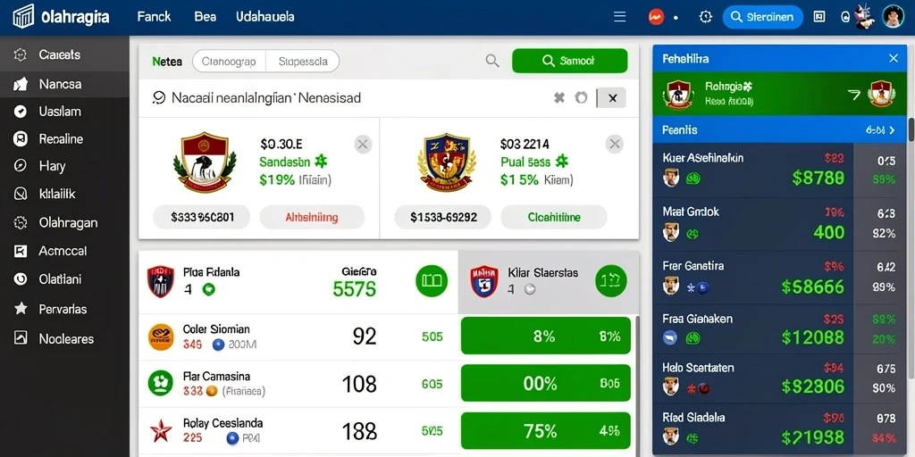 Screenshot menunjukkan grafik yang cerah dan menarik.