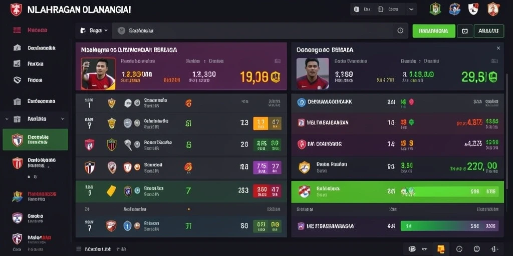 Tampilan antarmuka pengguna yang intuitif dan menarik.