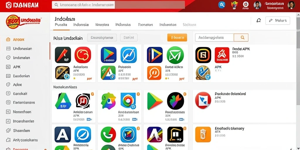 Tampilan antarmuka yang sederhana dan menarik.