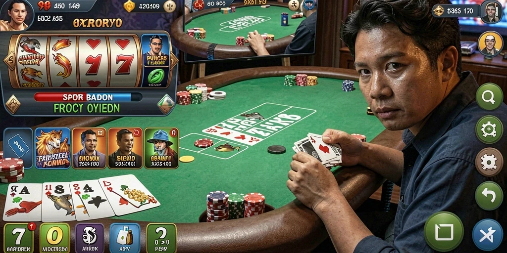 Tampilan awal game yang menarik dan intuitif.