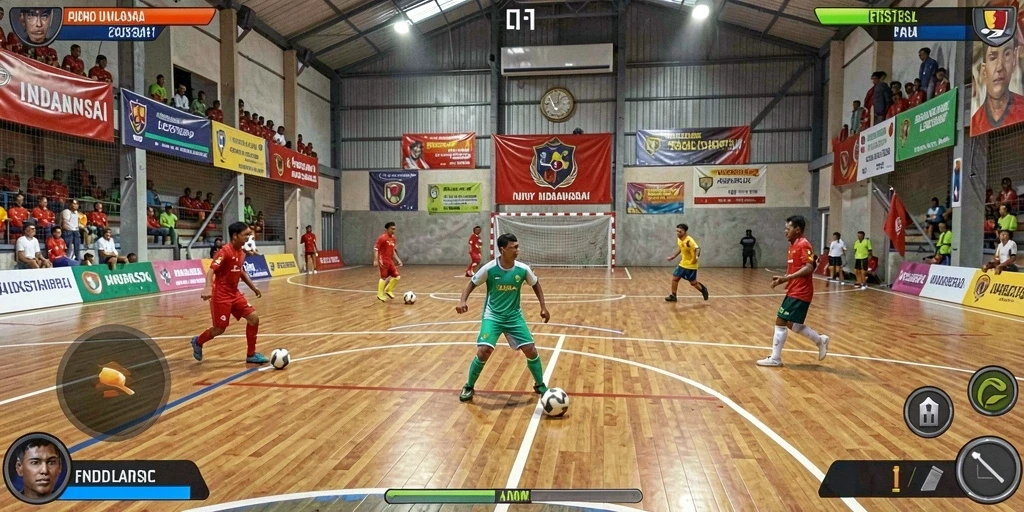 Tangkapan layar menampilkan tampilan antarmuka utama NEOPARTY.
