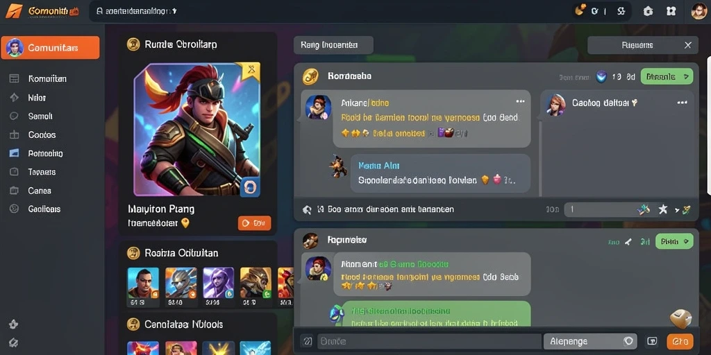 Tampilan antarmuka utama POA88 yang modern.