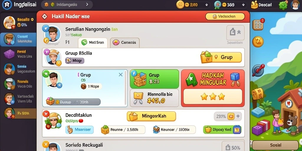 Tampilan antarmuka yang ramah pengguna.