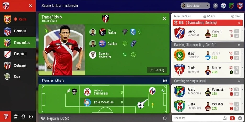 Tampilan menu utama yang menarik dan interaktif.