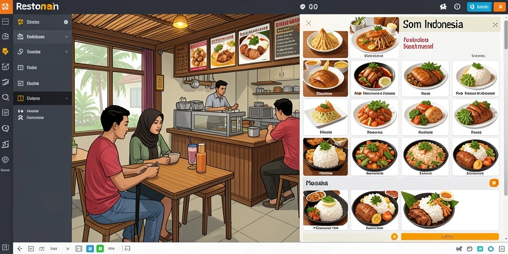 Tampilan antarmuka yang sederhana dan intuitif.