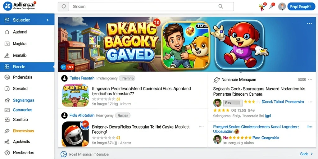 Tampilan antarmuka yang intuitif dan menarik.