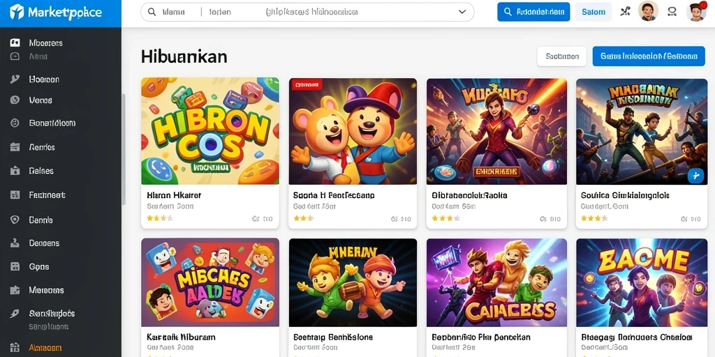Tampilan antarmuka yang menarik dan mudah dinavigasi.