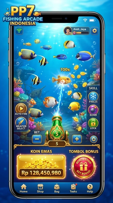 Cuplikan layar menu unduhan pp7 untuk perangkat Android